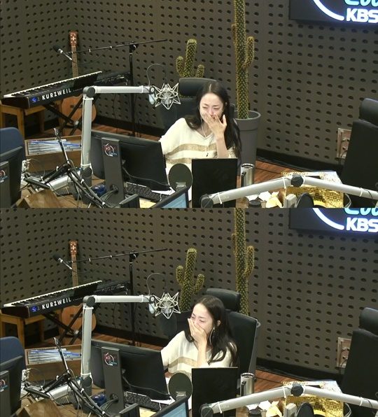 KBS 쿨FM ‘박은영의 FM대행진’ 박은영 아나운서 / 사진=온에어 캡처