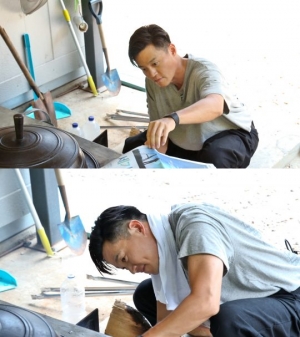 '리틀 포레스트' 멤버들, 옥수수 먹던 이한의 긴급 호출 '비상'