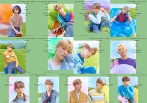 세븐틴, 청량+몽환 매력의 'An Ode' 오피셜 포토 추가 공개