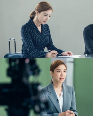 '날 녹여주오' 방송국 보도국장 윤세아 “절제·단정한 스타일링...화려함 배제했다”
