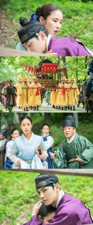 '신입사관 구해령' 차은우, 신세경 대신 맞은 화살...행차 중 습격에 아수라장