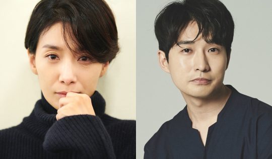 배우 김서형(왼쪽), 류덕환.사진=각 소속사 제공