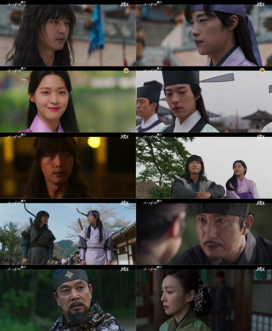 ‘나의 나라’ 양세종, 김설현, 우도환 / 사진=JTBC 방송화면