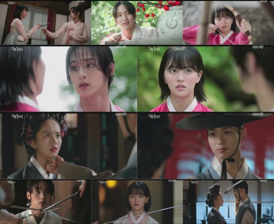 ‘조선로코-녹두전’ 장동윤, 김소현 / 사진=KBS2 방송화면