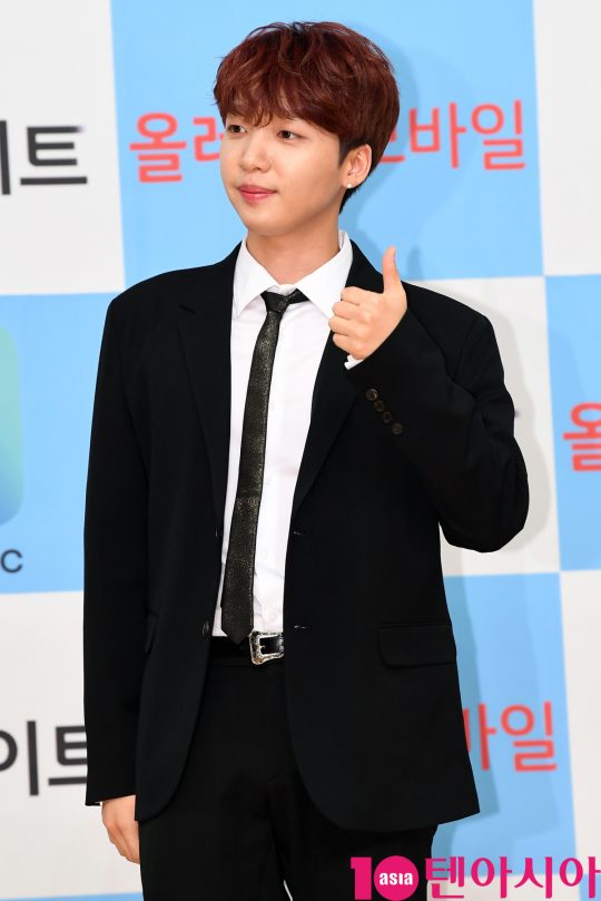가수 정세운이 8일 오후 서울 양천구 목동 SBS 사옥에서 열린 SBS 웹예능 ‘고막메이트’ 제작발표회에 참석하고 있다.