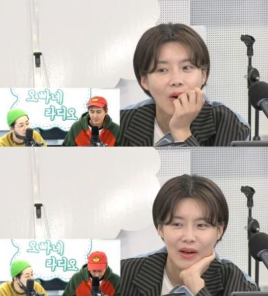 SBS 러브FM ‘김상혁, 딘딘의 오빠네 라디오’ 보이는 라디오 방송화면. /사진제공=SBS