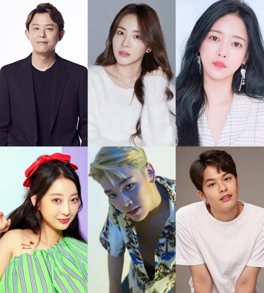 ‘쇼핑왕’ 토니안(왼쪽 위부터 차례로), 산다라박, 소연, 혜린, 젤로, 정민규. /사진제공=TV CHOUSN ‘쇼핑왕’