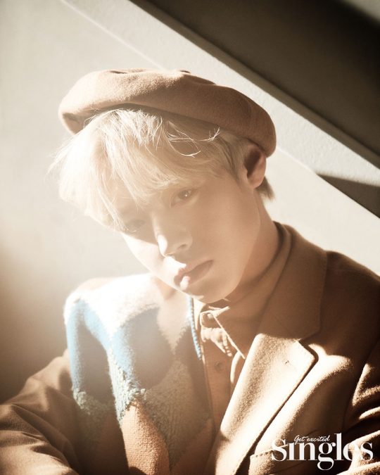 ‘싱글즈’ 11월호 박지훈. /사진제공=싱글즈