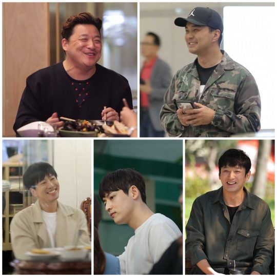 ‘연애의 맛’ 시즌3 윤정수(왼쪽 위부터 차례로), 정준, 강두, 박진우, 이재황. /사진제공=TV CHOSUN