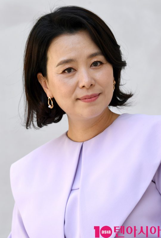 영화 ‘니나 내나’에서 3남매의 장녀 미정 역으로 열연한 배우 장혜진. /조준원 기자 wizard333@
