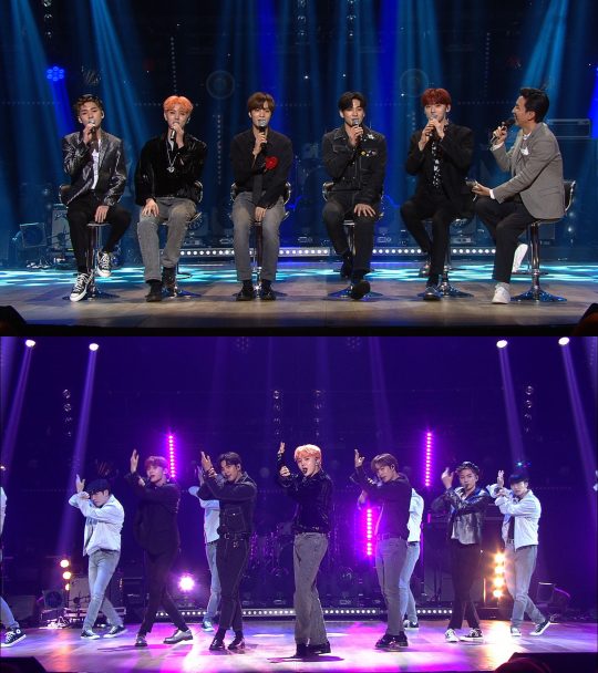‘유희열의 스케치북’에 출연한 그룹 뉴이스트./사진제공=KBS2