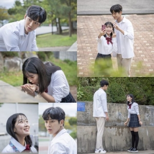 ‘어하루’ 김혜윤♥로운, 수돗가 데이트...비주얼 ‘심쿵’