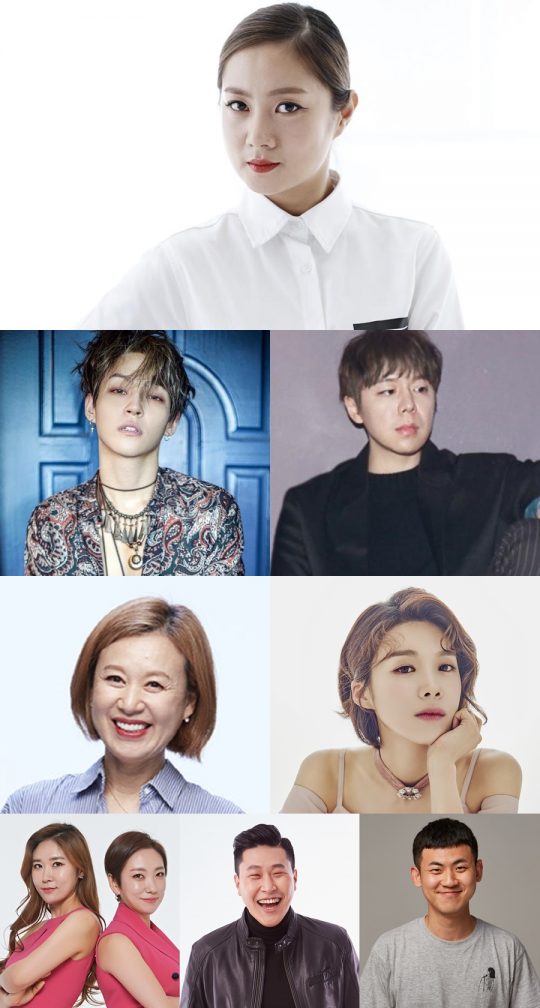 ‘스탠드업’ 박나래(위부터 차례로), 김우성, 멜로우 키친, 박미선, 장도연, 김경아와 정경미, 이용주, 케니. /사진제공=각 소속사, 본인