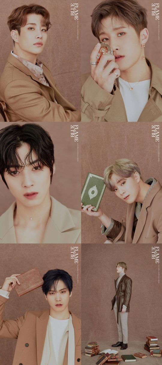 아스트로, 지적인 섹시美...&#39;BLUE FLAME&#39; 콘셉트 포토 공개