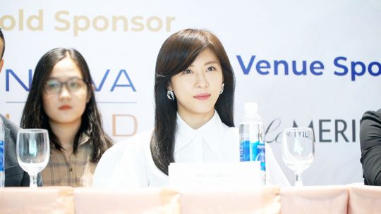 배우 하지원이 지난 8일부터 11일까지 베트남 호찌민에서 열린 베트남 오퍼레이션 스마일의 창립 30주년 행사에 참석했다. /사진제공=해와달 엔터테인먼트