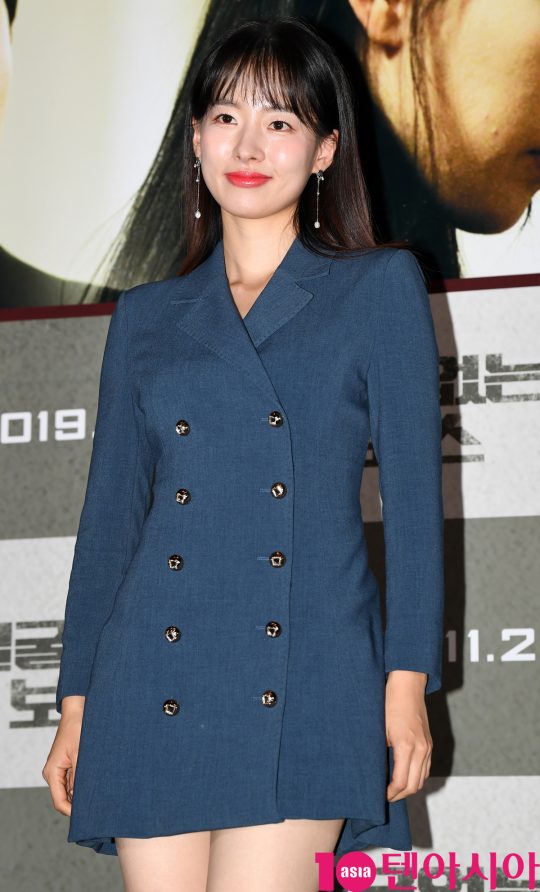 영화 ‘얼굴없는 보스’에서 ‘보스의 여자’ 정민정으로 분한 배우 이시아./ 조준원 기자 wizard333@