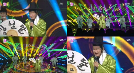 가수 태진아. / 제공=SBS ‘인기가요’ 방송화면