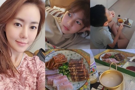 배우 박연수 가족./ 사진=인스타그램