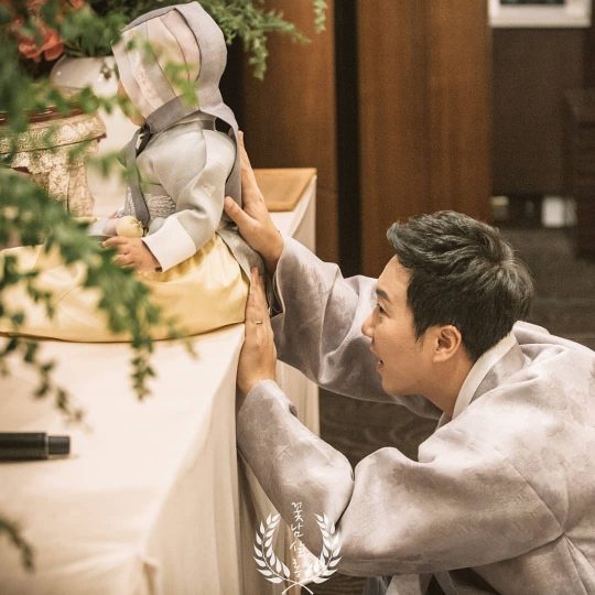 도경완·장윤정 부부의 둘째 딸 돌잔치. /사진=도경완 인스타그램