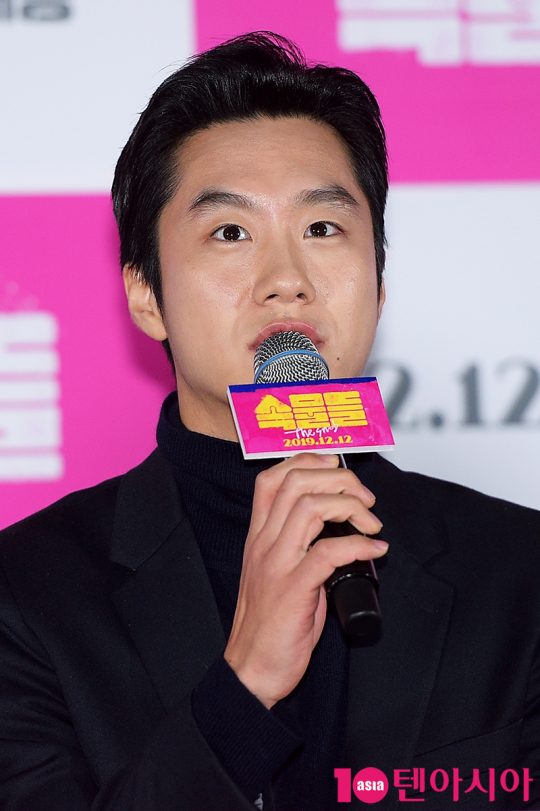 배우 심희섭이 25일 오후 서울 동대문 메가박스에서 열린 영화 ‘속물들’ 언론시사회에 참석했다. / 서예진 기자 yejin@