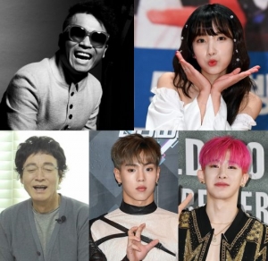 [TEN 와글와글] 김건모♥장지연 결혼·셔누 불륜설·원호 몬스타엑스 탈퇴·함중아 별세