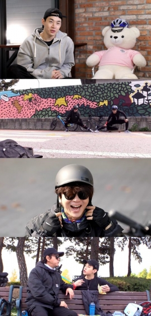 '나 혼자 산다' 헨리X윤도현, 의욕 충만 라이딩...남한강 브로맨스