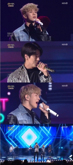 &#39;불후의 명곡&#39; 엔플라잉, 3연승 이지훈 꺾었다...관객들 &#39;기립 박수&#39;