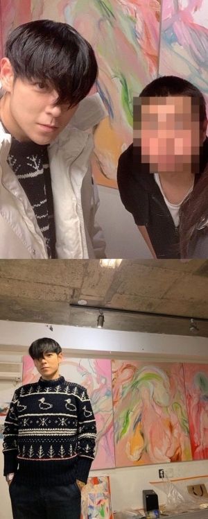 빅뱅 탑, 쉼표 머리도 남달라...제대 후 근황 공개