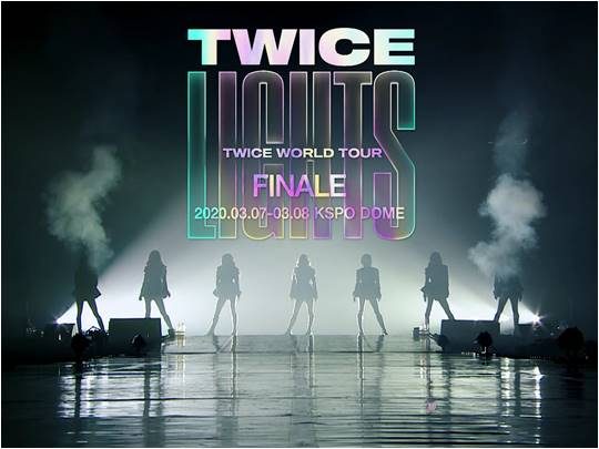 트와이스 ‘TWICE WORLD TOUR ‘TWICELIGHTS’ in Seoul ‘Finale” 영상 화면 캡처.