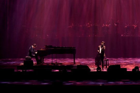 가수 김동률(오른쪽), 피아니스트 김정원. / 제공=뮤직팜