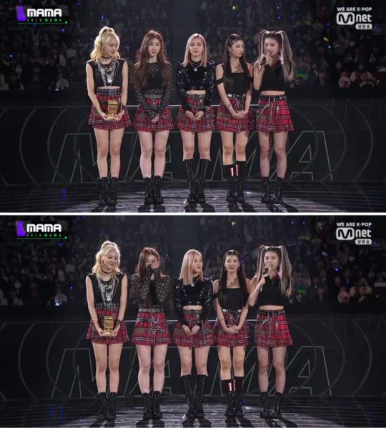 ‘2019 MAMA’ 그룹 ITZY(있지) / 사진=영상 캡처