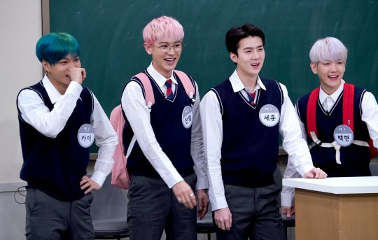 ‘아는 형님’ 엑소./사진제공=JTBC
