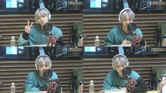 가수 박지훈/ 사진 = MBC FM4U 보이는 라디오 캡처