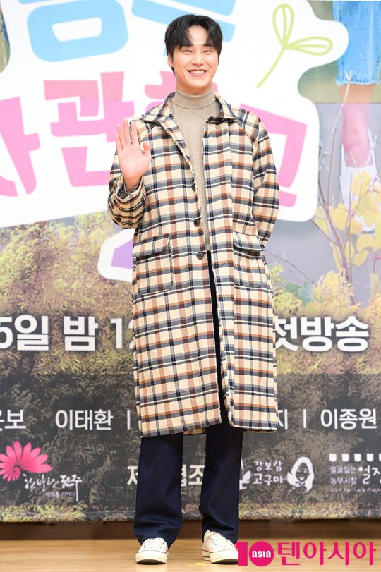 배우 이태환이 12일 오후 서울 목동 SBS홀에서 열린 SBS 모비딕 새 숏폼드라마 ‘농부사관학교2’ 제작발표회에 참석했다. /서예진 기자 yejin@