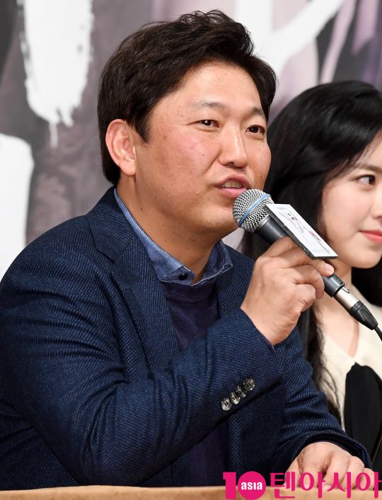 김정민 감독이 12일 오후 서울 강남구 논현동 임피리얼 팰리스 호텔에서 열린 TV CHOSUN 특별기획드라마 ‘간택-여인들의 전쟁’ 제작발표회에 참석하고 있다.
