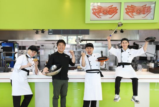 ‘맛남의 광장’ 김희철(왼쪽부터), 백종원, 양세형, 김동준. /사진제공=SBS