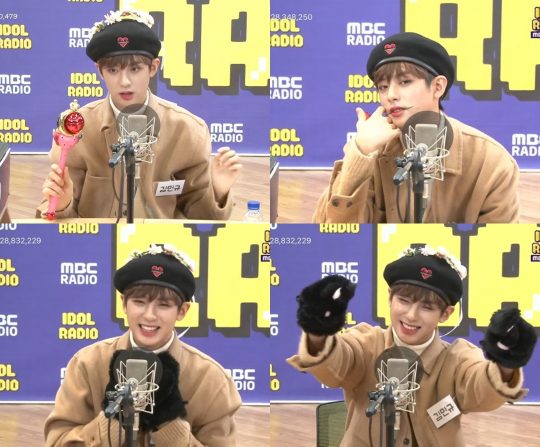 ‘아이돌 라디오’에 출연한 김민규 / 사진제공= 젤리피쉬