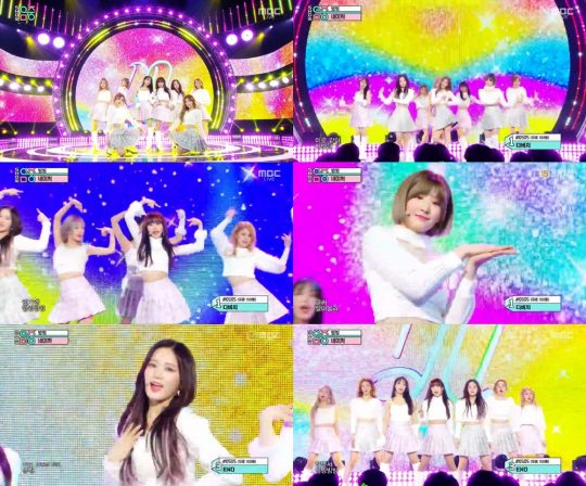 ‘쇼!음악중심’ 네이처 / 사진=MBC 방송화면