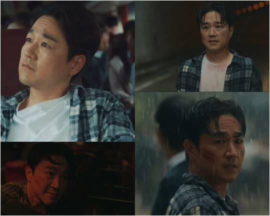 지난 16일 방영된 tvN 새 월화드라마 ‘블랙독’ 방송화면.