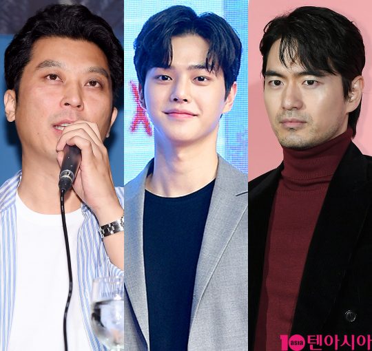 이응복 감독(왼쪽부터), 배우 송강, 이진욱. /사진=텐아시아DB