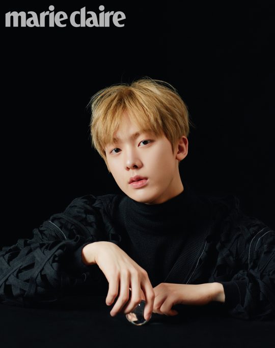 그룹 아스트로의 윤산하 / 사진제공=마리끌레르