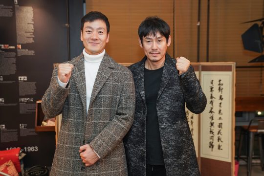 영화 ‘야차’ 고사 현장. /사진제공=쇼박스