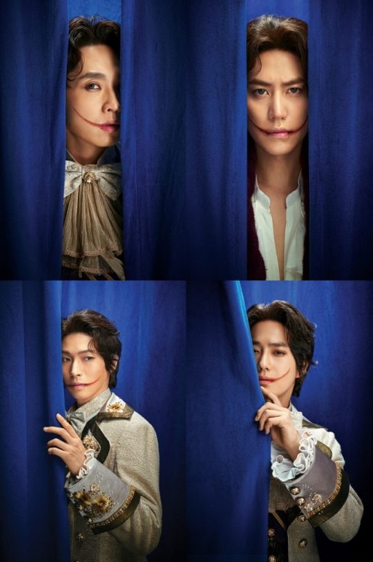 뮤지컬 ‘웃는 남자’ 캐릭터 포스터. / 제공=EMK뮤지컬컴퍼니