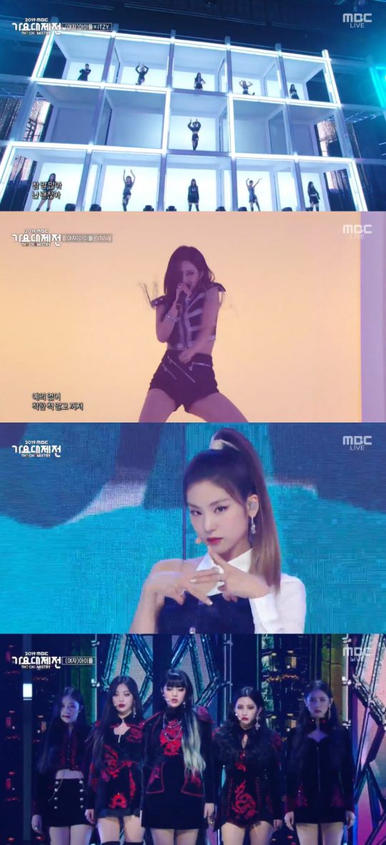‘2019 MBC 가요대제전’ 방송화면. /사진=MBC