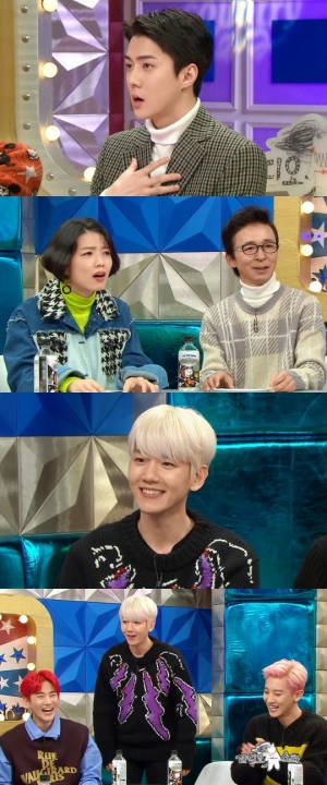'라스' 엑소, 세훈 노화 걱정부터 수입 1위 멤버까지...본방사수 욕구 ↑