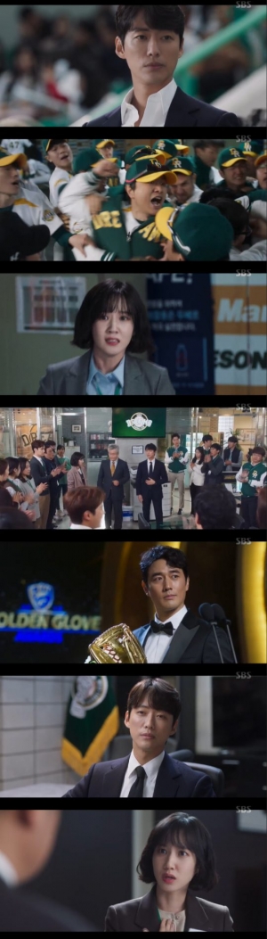 ['스토브리그' 첫방] 신임단장 남궁민, 4번타자 조한선 방출 지시...폭탄급 개혁 시작