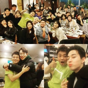 전현무, 연예대상 뒤풀이 공개 “받을 사람이 받았다”...♥이혜성도 '하트 꾹'