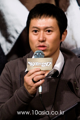 류승범 “설경구와의 대결? 연기는 핑퐁이 아니다”
