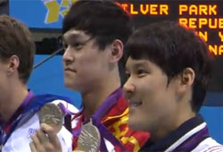 <런던 올림픽 자유형 200m 결승>, 중계가 응원은 아니잖아요