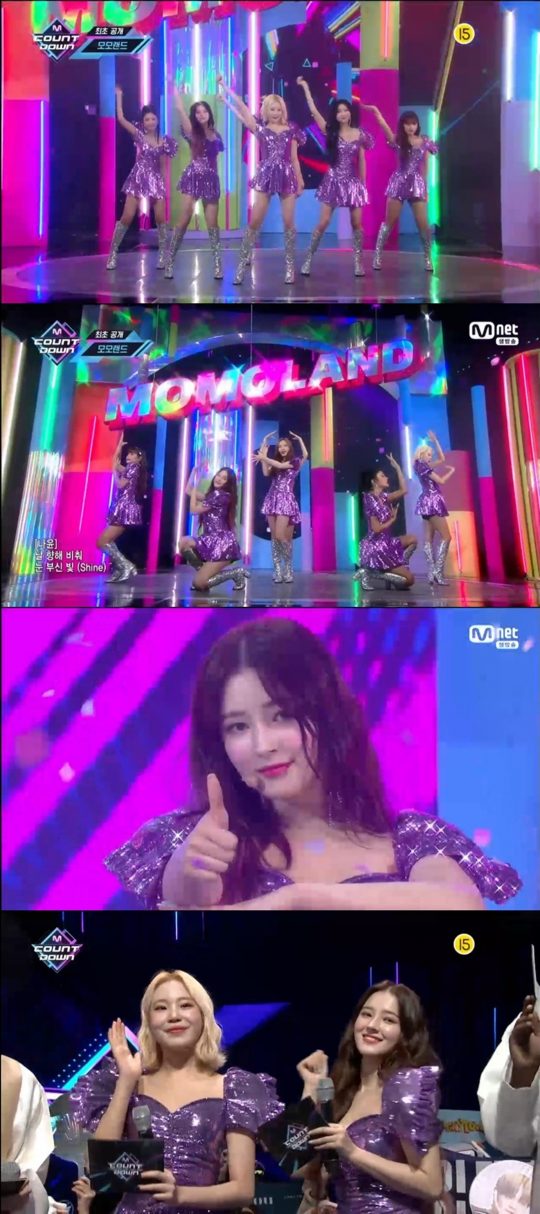 ‘엠카운트다운’ 모모랜드 / 사진=Mnet 방송화면